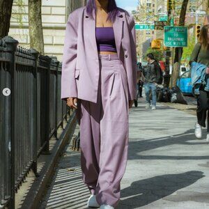 Pixie Market Purple Mauve Tailored Pants – Size Small